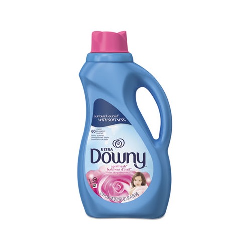 PGC35762  Downy Liquid Fabric Softener Concentrated, April Fresh, 51 oz Bottle, 8/Carton by Downy